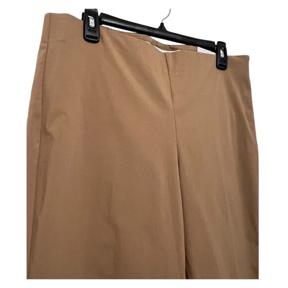 White House Black Market Slim Side Zip Pant Camel Size 10 Short NWT - Picture 3 of 7